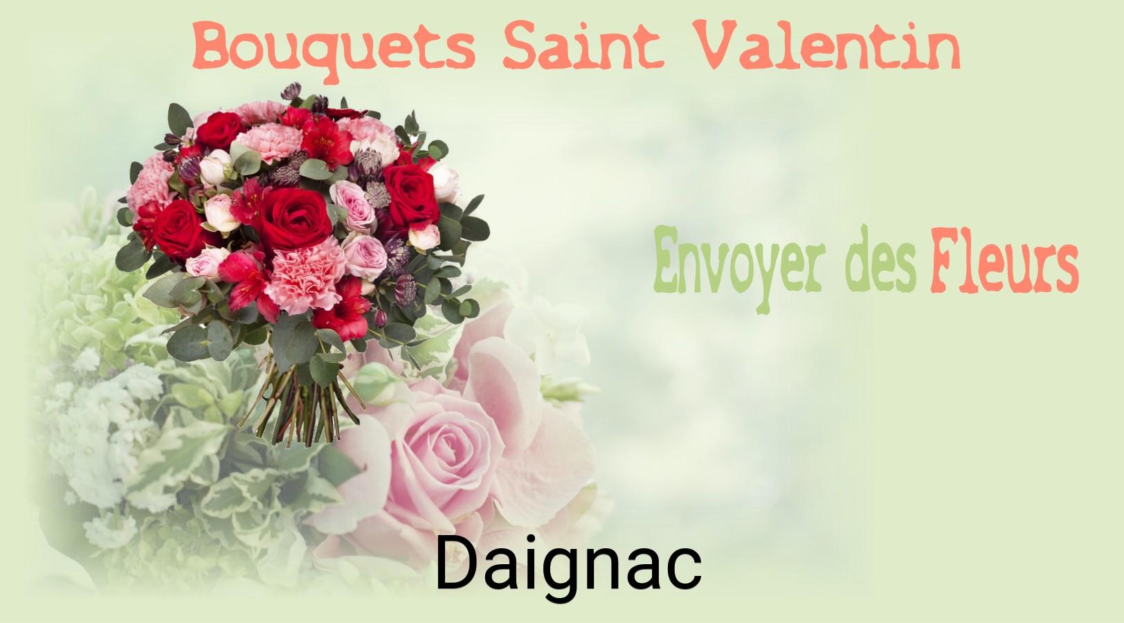 Roses de Saint-Valentin livrées à Daignac